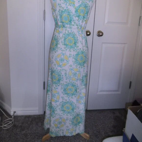 March Madness!! Fresh Produce Sleeveless Maxi Dress Size 10 - Picture 2 of 5